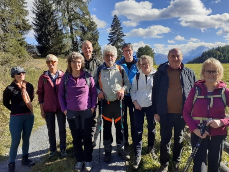 Wanderung rund um den Watles – fast geschafft Wanderung rund um den Watles – fast geschafft