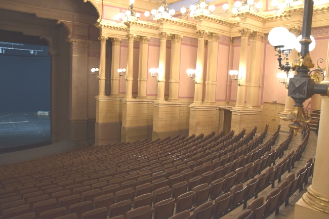 Auditorium des Festspielhauses Auditorium des Festspielhauses