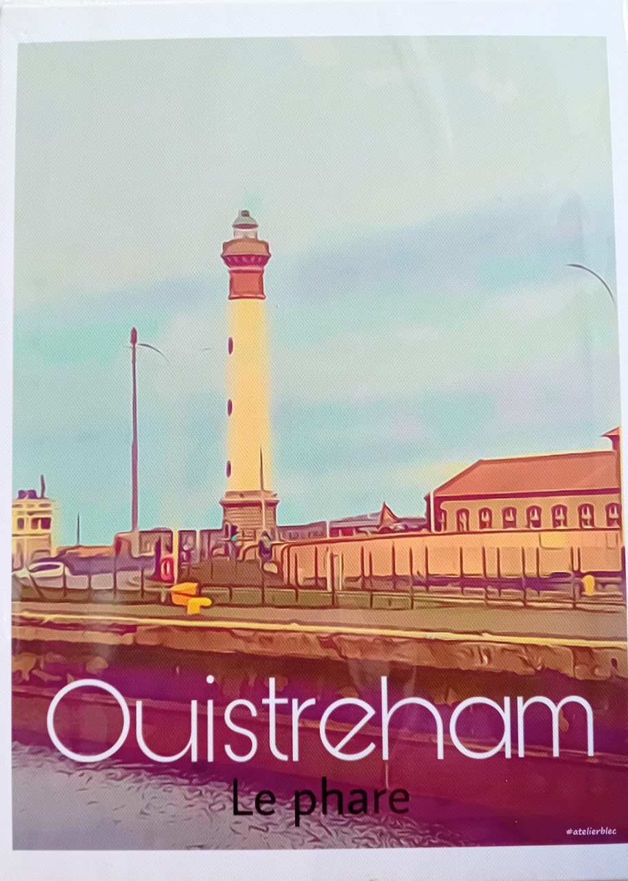 Souvenir von Christel Le Moal, Vorsitzende des Comité de Jumelage Ouistreham