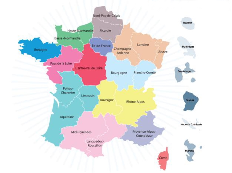 13 Regionen ab 1. Januar 2016 13 Regionen ab 1. Januar 2016