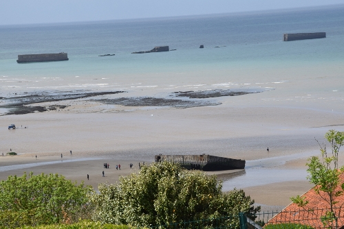 Strand Arromanches-les-Bains Strand Arromanches-les-Bains