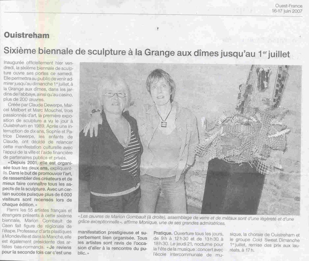 Ouest-France, 16./17.06.2007