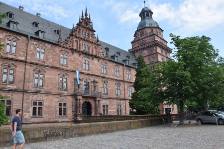 Schloss Johannisburg Hauptportal Schloss Johannisburg Hauptportal