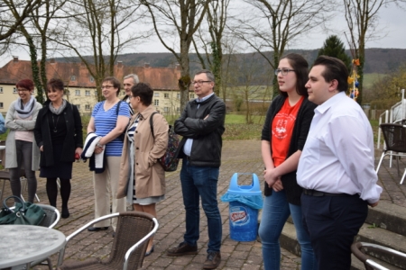 rechts: Marc Nötscher und Theresa Damm vom Jugendbeirat rechts: Marc Nötscher und Theresa Damm vom Jugendbeirat